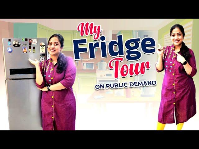 My Fridge Tour | Most Requested Video | Vlog | Sushma Kiron