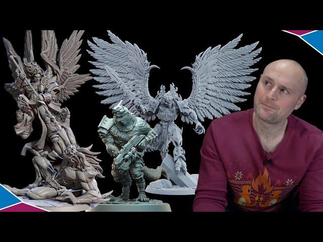 December: My Favourite Tabletop Miniature Creators, Releases, and STL's