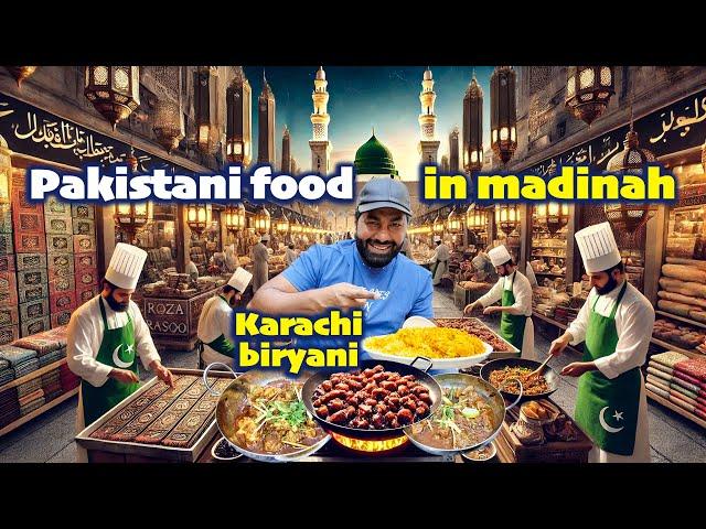 karchi ki biryani in madinah | juma mubarak | markets |