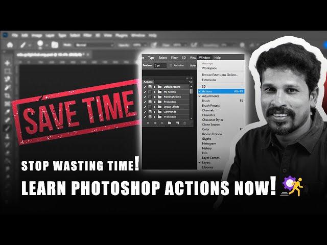 The Hidden Power of Photoshop Actions No One Talks About! #photoshop