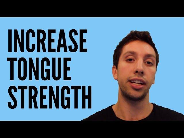 3 Benefits of Hard Mewing (Increasing TONGUE STRENGTH)