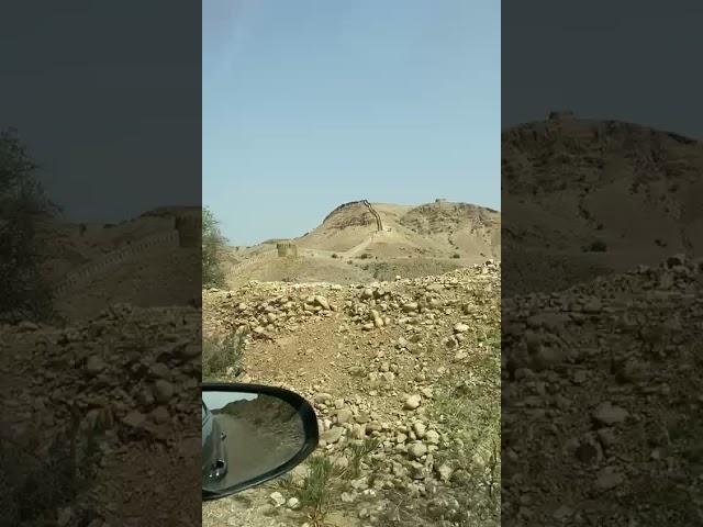 Wall of Sindh RaniKot Fort #pakistan