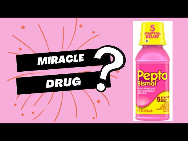 Pepto Bismol treats these 5 symptoms! Nausea, Heartburn, Indigestion, Upset Stomach, and Diarrhea