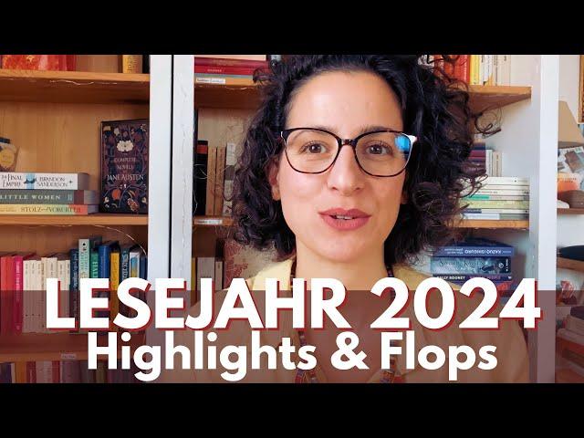 LESEJAHR 2024 - Teil 1 FICTION | 8 Highlights & 3 Flops | Rückblick