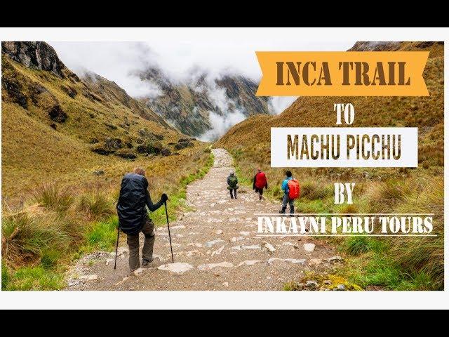  THE 4 𝗗𝗔𝗬 𝗜𝗡𝗖𝗔 𝗧𝗥𝗔𝗜𝗟 𝗧𝗥𝗘𝗞 𝗧𝗢 𝗠𝗔𝗖𝗛𝗨 𝗣𝗜𝗖𝗖𝗛𝗨 PERU  HIKING THE INCA TRAIL TO MACHU PICCHU PERU