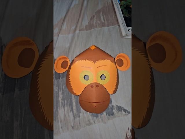 Monkey  MASK  papercraft