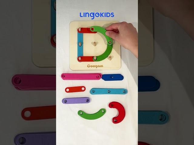  Let’s Build D! Alphabet Builders Unite! #abcfun #buildD #abc #abcsong #lingokids