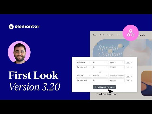 Elementor 3.20: First Look with Dean Issacharoff 