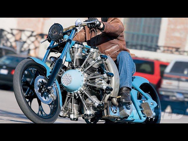 Largest TURBO RADIAL Engine Motorcycles