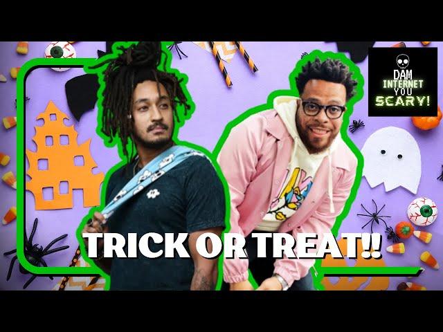 TRICK OR TREAT!   on DIYS w/Malcolm Barrett and Courtney Bee