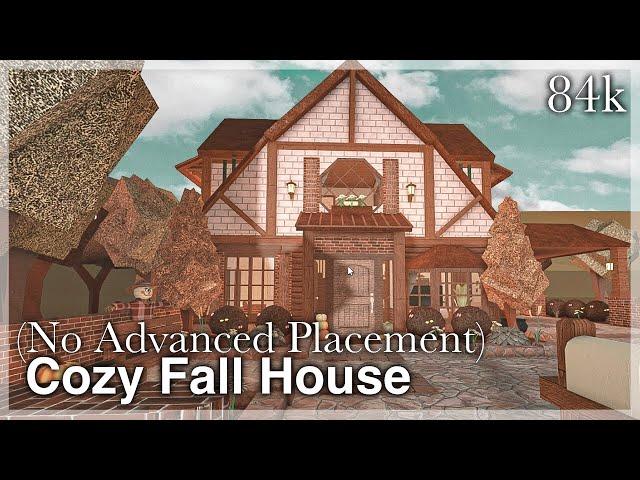 Bloxburg - Cozy Fall House Speedbuild (no advanced placement)