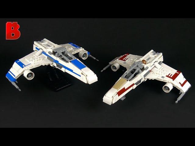 BEAUTIFUL Custom E-Wing LEGO Builds! 