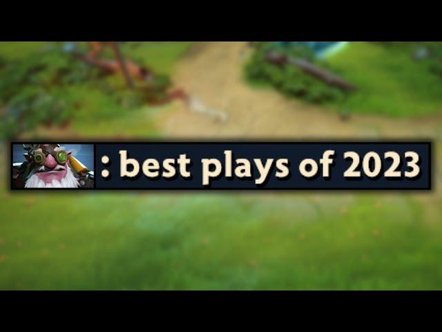 the best plays of 2023 Dota 2