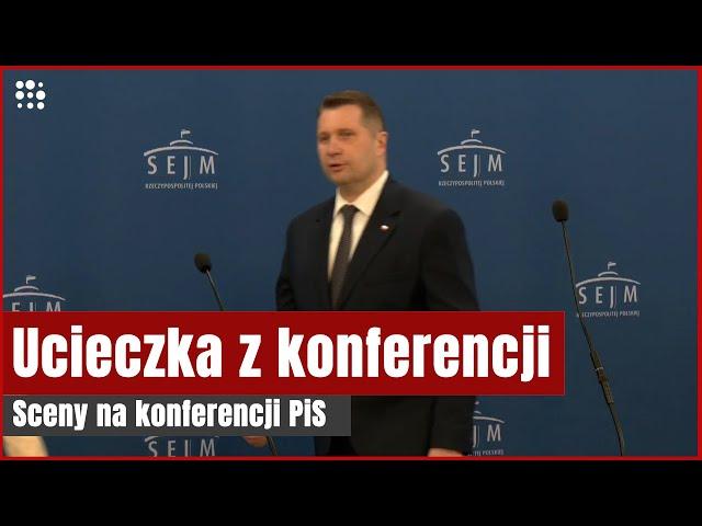 Czarnek reaguje na kłótnię Sikorskiego z Muskiem i ucieka z konferencji prasowej | Gazeta.pl