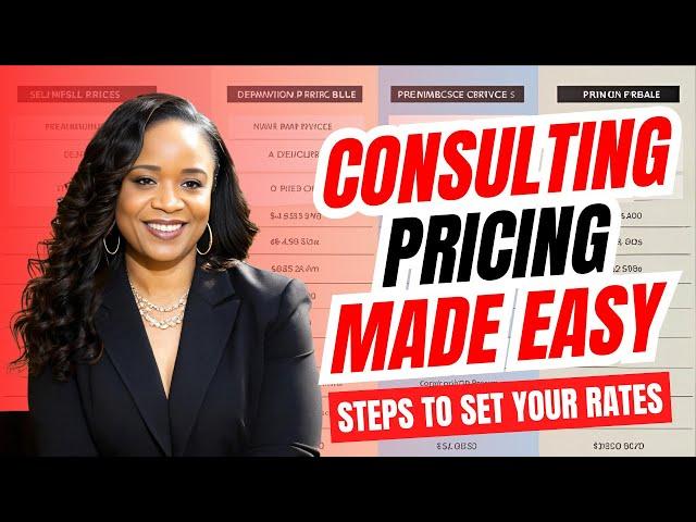 Pricing Your Consulting Services Like a PRO!