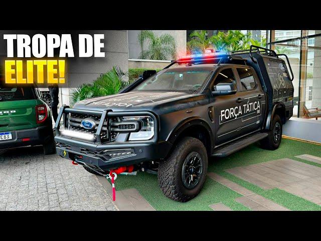 FORD RANGER XLS V6 DE POLÍCIA!!