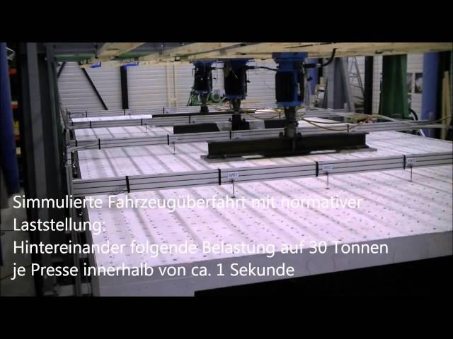 Ermüdungsversuche an Fahrbahnplatten unter ermüdungsrelevanten Belastungen - Teil 1