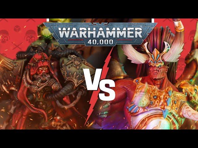 Death Guard vs Thousand Sons | Warhammer 40k Battle Report