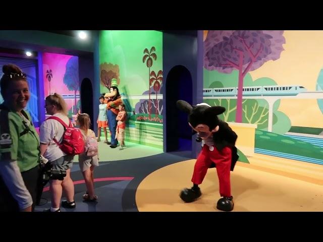 Mickey & Friends Meet & Greet Communicore Hall Walt Disney World Epcot 2024