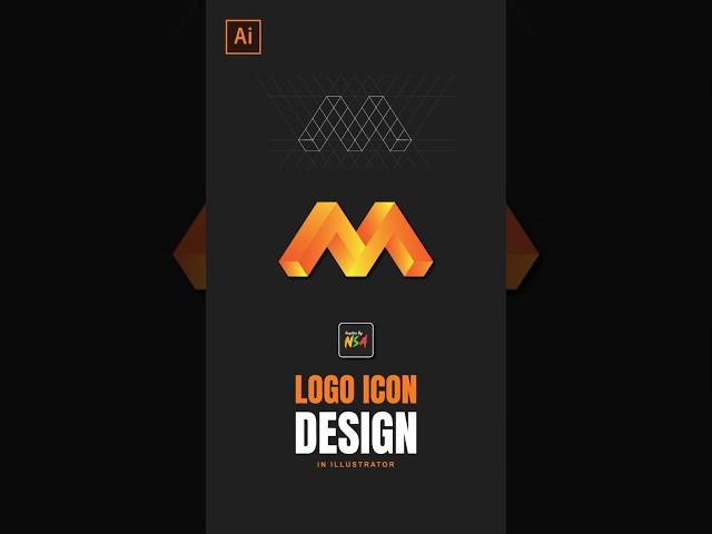 LOGO ICON DESIGN | Adobe Illustrator | Graphics by NSA #graphicdesign #illustrator