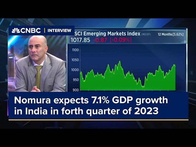 Nomura expects 7.1% GDP growth in India in forth quarter of 2023