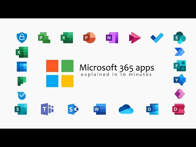 All Microsoft 365 Apps Explained in 10 mins