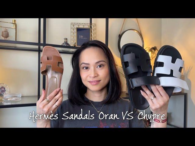 HERMES Sandals Comparison • Oran VS Chypre  •  Watch this before you buy!丨 Roma D.C.