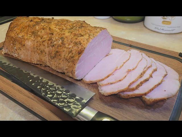 Pieczony schab - domowa wędlina do kanapek / baked pork loin  I MajkelGotuje