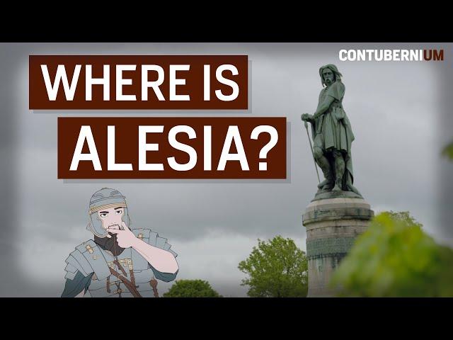 Where is ALESIA of Caesar & Vercingetorix?