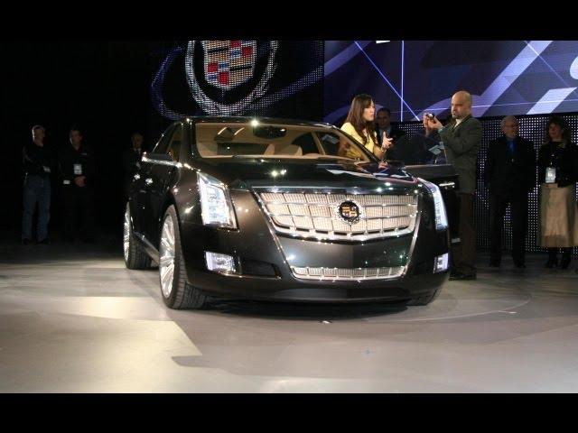 Cadillac XTS Platinum Concept @ 2010 Detroit Auto Show - CAR and DRIVER