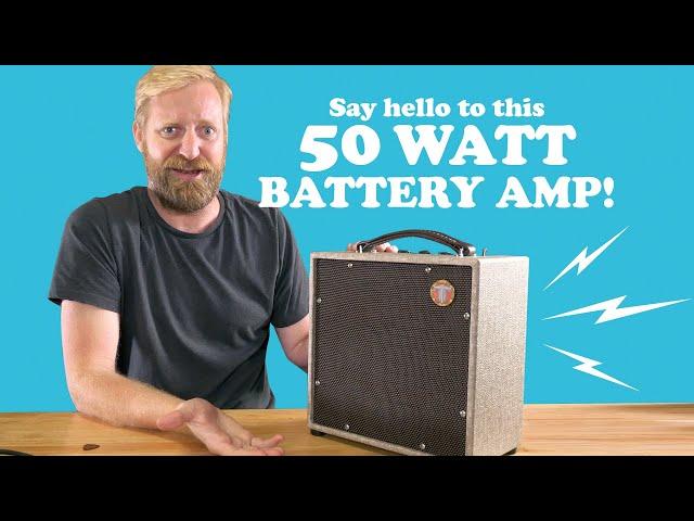 Templo Nomad 50 - The 50 Watt Battery amp that a BUSKERS DREAM!