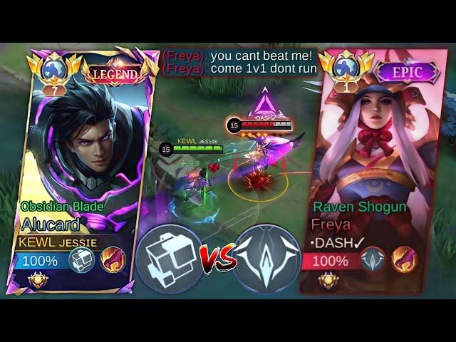 ALUCARD TEMPORAL REIGN VS FREYA WAR CRY | SUPER INTENSE MATCH! | WHO WILL WIN? - Mobile Legends