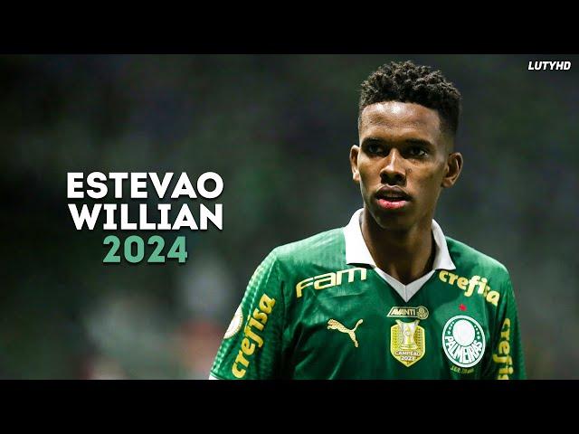 Estevão Willian "Messinho" 2024 - Dribbling Skills, Goals & Assists | HD