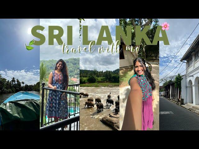 SRI LANKA VLOG  | 7 days itinerary, traditional food, shopping, elephant safari and more 