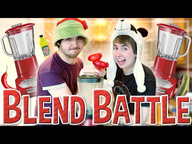 Oli Vs. Joel | BLEND BATTLE Challenge w/ Smallishbeans!