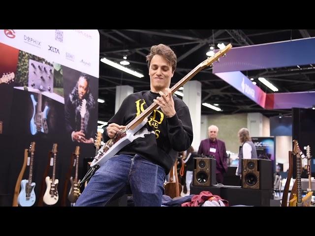 NAMM 2023:  LYON &  HEALY Presents...  Italian Guitarist - MATTEO MANCUSO