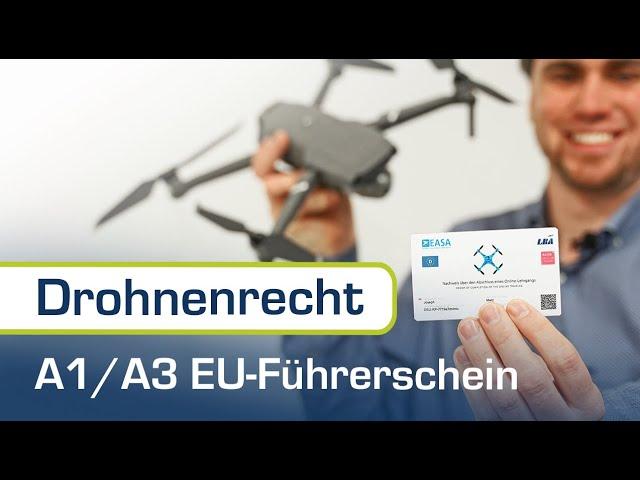 A1/A3 Kompetenznachweis (Drohnenführerschein) beim LBA machen - Schritt für Schritt erklärt!