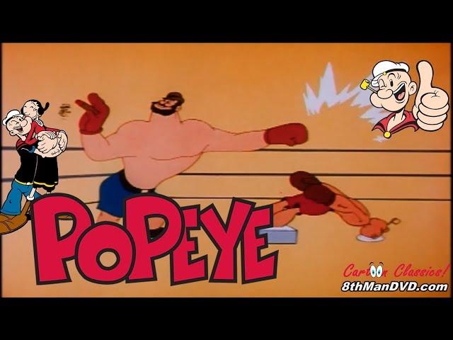 POPEYE THE SAILOR MAN: Out to Punch (1956) (Remastered) (HD 1080p) | Jackson Beck, Jack Mercer
