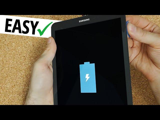 How to fix empty battery not charging on Samsung Galaxy Tab screen (SM-T585, A6/A10.1 and more)