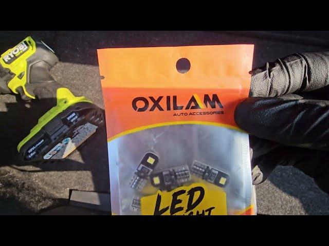 2010 Honda Civic Oxilam led license plate lights #tutorial