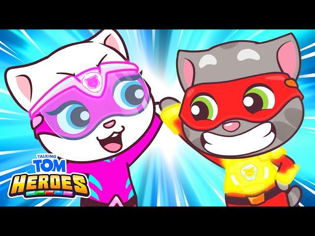 Saving the Day (GONE WRONG)  Talking Tom Heroes Cartoon Collection