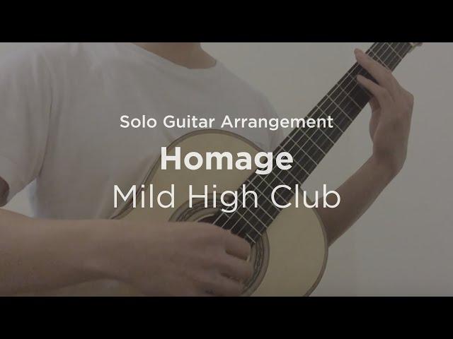 Homage by Mild High Club | Solo classical guitar arrangement / fingerstyle cover