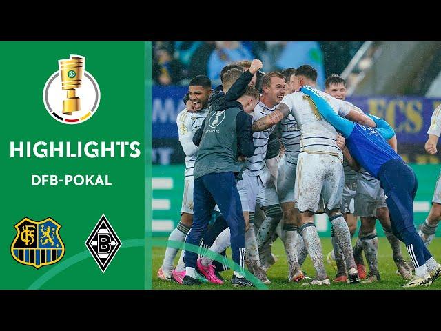 Another LAST-MINUTE Shocker! | Saarbrücken vs. M'gladbach 2-1 | Highlights | DFB-Pokal Quarter-Final