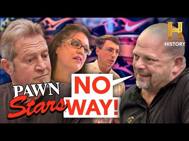 Pawn Stars: "No Way!" Rick Refuses to Budge on Rare Finds