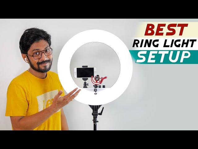 Best Ring Light Setup | Unboxing & Ring Light Setup In Telugu By Sai Krishna