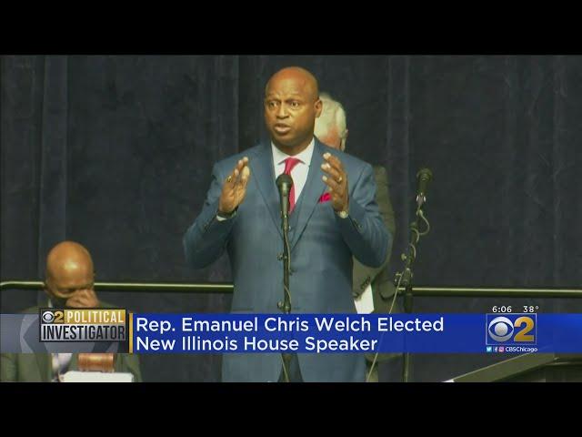 Rep. Emanuel 'Chris' Welch Elected Illinois House Speaker