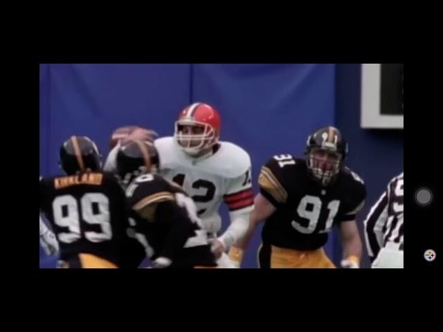 Greg Lloyd Destroying Offence In NFL |Pittsburgh Steelers