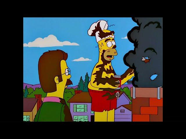 The Simpsons - Ned Asks Homer for Help