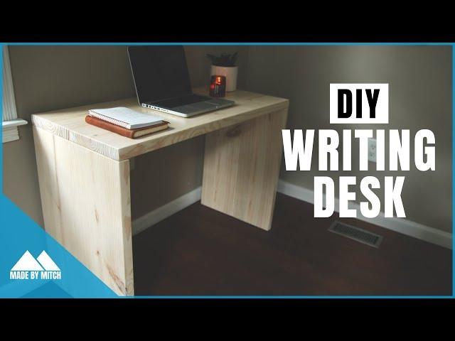 DIY Modern Writing Desk