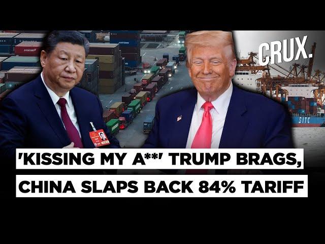 China Raises Tariffs On US Goods To 84% As Ally Russia Slams Trump's "Violation Of Trade Norms"